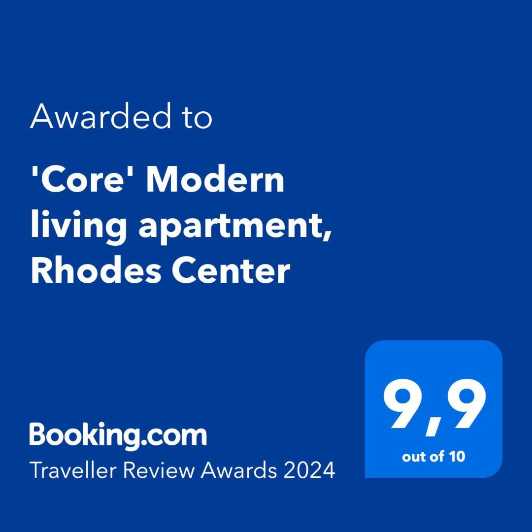 'Core' Modern Living Apartment, Rhodes Center Родос Экстерьер фото